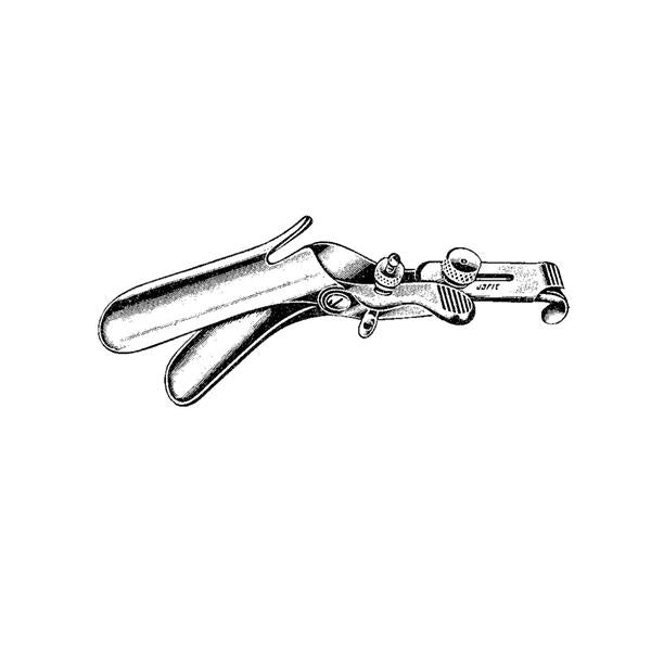 Speculum Vaginal Graves 45 Degree Stainless Steel Ea